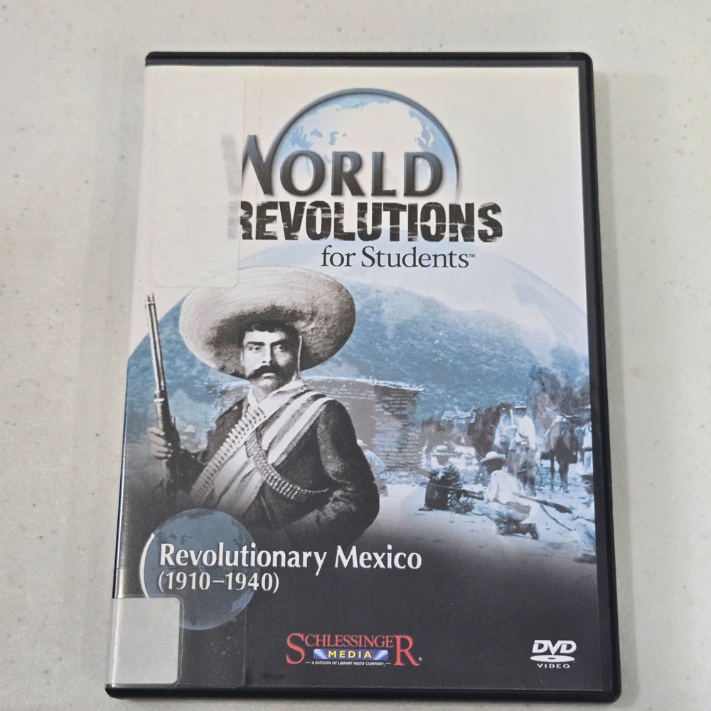 World Revolutions for Students Revolutionary Mexico 1910-1940 DVD History Video